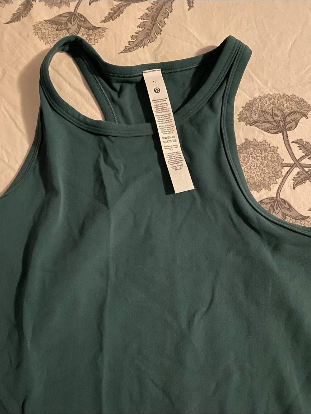 lululemon athletica Women's Tank Top - Deep Teal